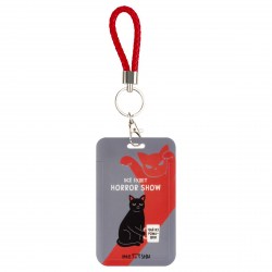 Бейдж MESHU MS_65638 "Take it easy" 110*70мм вертикальный, петля с карабином 380526 