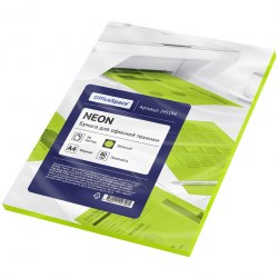 Бумага OfficeSpace 245194 neon А4, 80г/м2, 50л. (зеленый) 