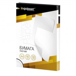 Бумага  писчая А4 100л., 60г/м. /inФормат/ ОР408096-100 046113