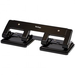 Дырокол  20л. Berlingo Ddm_20400 "Universal" 4 отверстия, металл, черный 277245