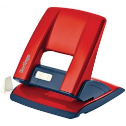 Дырокол  30л. Berlingo KPh_30181 "Power TX" металл, красный 302732