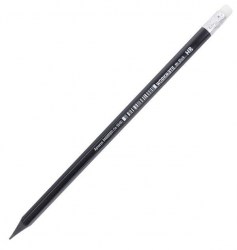 Карандаш ч/г Workmate 14-9848 HB "Mr.Black" с ластиком