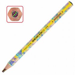 Карандаш многоцветный 181790 "Magic tropic" утолщенный /Юнландия/ 
