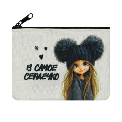 Кошелек Феникс 72939 "Девчонка в шапочке" 11*8см