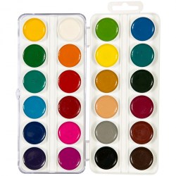 Краски 24цв. б/к "Мультики" 211046_24 пласт/уп /Гамма/ 300256