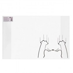 Обложки 212*347мм 100мк, для тетрадей и дневников Centrum 72015 "Кот2"