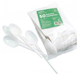 Одноразовая ложка 165мм Компакт (100шт) арт.19-4233 Optiline