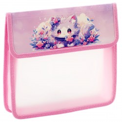 Папка д/тетрадей ArtSpace ПТ-45_58185 "Kawai Cat" А5 1 отделение, на липучке 365779