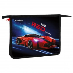 Папка д/тетрадей Berlingo BR-PP-A50415 "No red lights" А5 1 отделение, на молнии 366326