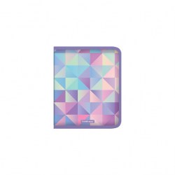 Папка д/тетрадей ErichKrause 49350 А5+ "Magic Rhombs" 1 отделения, на молнии