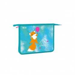 Папка д/тетрадей Först FT-PP-A50301 "Pretty fox", А5 1 отделение, на молнии 349587