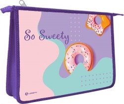 Папка д/тетрадей Lamark NF0008-11 "So sweety", А5 1 отд, пластик, на молнии