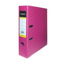Папка-регистратор 55мм inФормат P2PVC-55/Rr малиновый PVC 2-сторонний 059930
