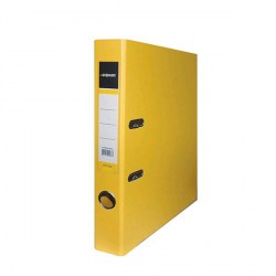 Папка-регистратор 55мм inФормат P2PVC-55/Yel желтый PVC 2-сторонний 059928