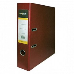 Папка-регистратор 75мм inФормат P2PVC-75/Brg бургунди PVC 2-сторон. 059944