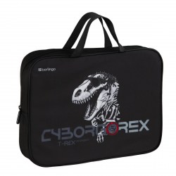 Папка-сумка А4 Berlingo FB-EXA-1203 "T-REX" на молнии с ручками 390054