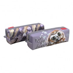 Пенал ErichKrause 52252 "Dreamy Owl" квадро 210x70x70мм