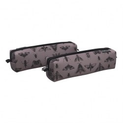 Пенал ErichKrause 57180 "Night Moth" квадро mini 210x50x50мм