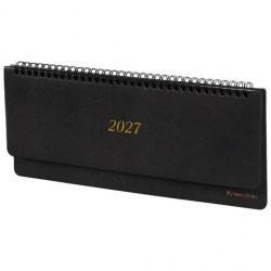 Планинг 2027г. Brauberg 118196 "Iguana", под кожу, черный