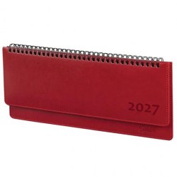 Планинг 2027г. Galant 118207 "Ritter", под кожу, красный