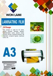 Пленка д/ламинирования А3 303*426мм  80мкм /100шт/ 7673