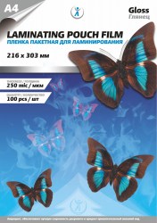 Пленка д/ламинирования А5 154*216мм 75мкм /100шт/ 4369