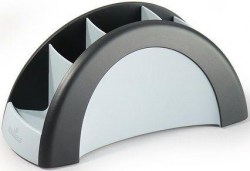 Подставка 7720-01 д/пиш  принадлежностей серый/черный /Durable/ 824925