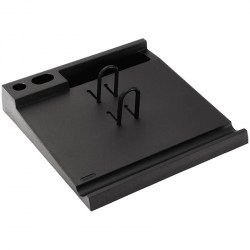 Подставка д/календаря ПК01 черная с отделением д/мелочей /Стамм/ 004672