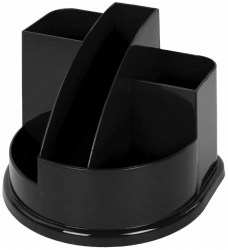 Подставка д/канц.принадлежностей ОР52 "АВАНГАРД" черная /Стамм/ 217853