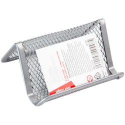 Подставка д/визитных карточек Berlingo BMs_41151 "Steel&Style", металлическая, серебристая 268970