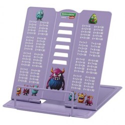 Подставка для книг Brauberg 238976 "Monsters" металл, с таблицей умножения