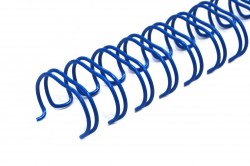 Пружины металлические 11,1мм (7/16") 3:1 1/100 синие 2206
