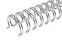 Пружины металлические 14,3мм (9/16") А4 3:1;1/100 /5792 серебро