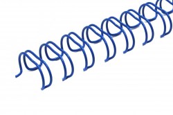 Пружины металлические  7,9мм (5/16") А4 синие 3:1;1/100 5774