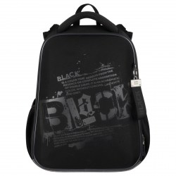 Ранец Berlingo RU-EX-1246 "Black" 38*29*16см, 2 отделения, 2 кармана 389439