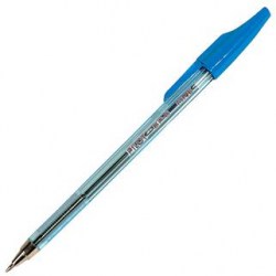 Ручка Pilot BP-S-F-L синяя шариковая прозр/корпус