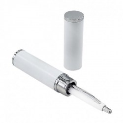 Ручка шариковая Bruno Visconti 20-0249/162 "SAN REMO" авт. синяя 1,0мм белый корпус, метал.футляр