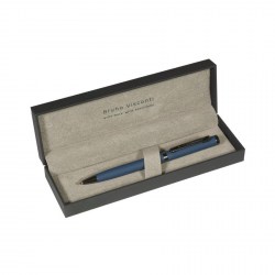 Ручка шариковая Bruno Visconti 20-0299/07 "Firenze" синяя 1,0мм синий корпус, футляр черный