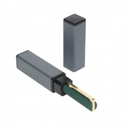 Ручка шариковая Bruno Visconti 20-0345/03 "Milano" синяя 1,0мм зеленый корпус, метал. футляр