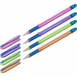 Ручка синяя Berlingo CBp_40015 "I-10 Color" 0,4мм шариковая, корпус ассорти 285412