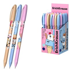 Ручка синяя ErichKrause 63106 U-108 Stick Yummy 1,0мм