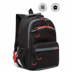 Рюкзак Grizzly RB-254-4/1 черно-красный