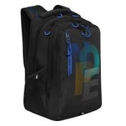 Рюкзак Grizzly RU-338-4/2 черный-синий