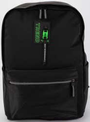 Рюкзак Sanvero BP20005 черный на молнии, 1 отдел 40х28,5х17см