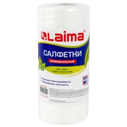 Салфетки д/уборки Лайма 601566 вискоза, 20*22см, в рулоне 70шт