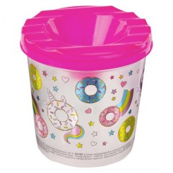 Стакан-непроливайка Юнландия 191734 "Сладкие истории" с рисунком