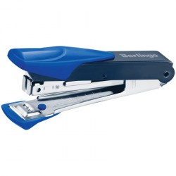 Степлер №10 Berlingo KSn_20110 "Power TX" до 20л., метал., синий 305195