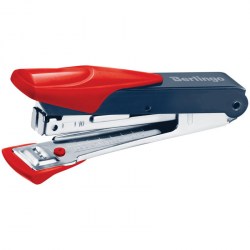 Степлер №10 Berlingo KSn_20210 "Power TX" до 20л., метал., красный 305196