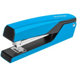 Степлер №24/6-26/6 Berlingo DSn_20115 Color Zone, до 20л., матал. корпус, голубой 303525