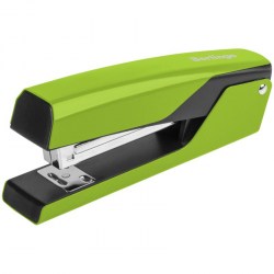 Степлер №24/6-26/6 Berlingo DSn_20116 Color Zone, до 20л., матал. корпус, зеленый 303526